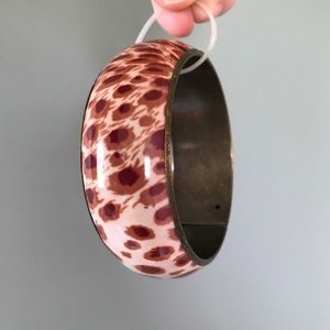 Leopard Print Bangle